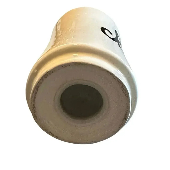 Vintage Baldelli‎ Italia Grated Cheese Shaker White with Red + Green Accents - Picture 5 of 6